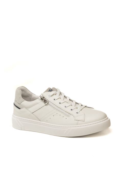 Sneaker pelle bianco NERO GIARDINI | E601130DOLLARINO-BIANCO